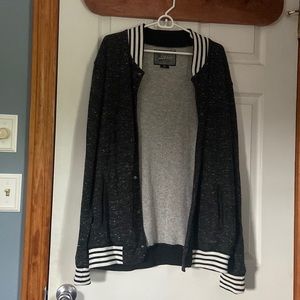 Brooklyn Cloth XL Black and White Varsity Jacket